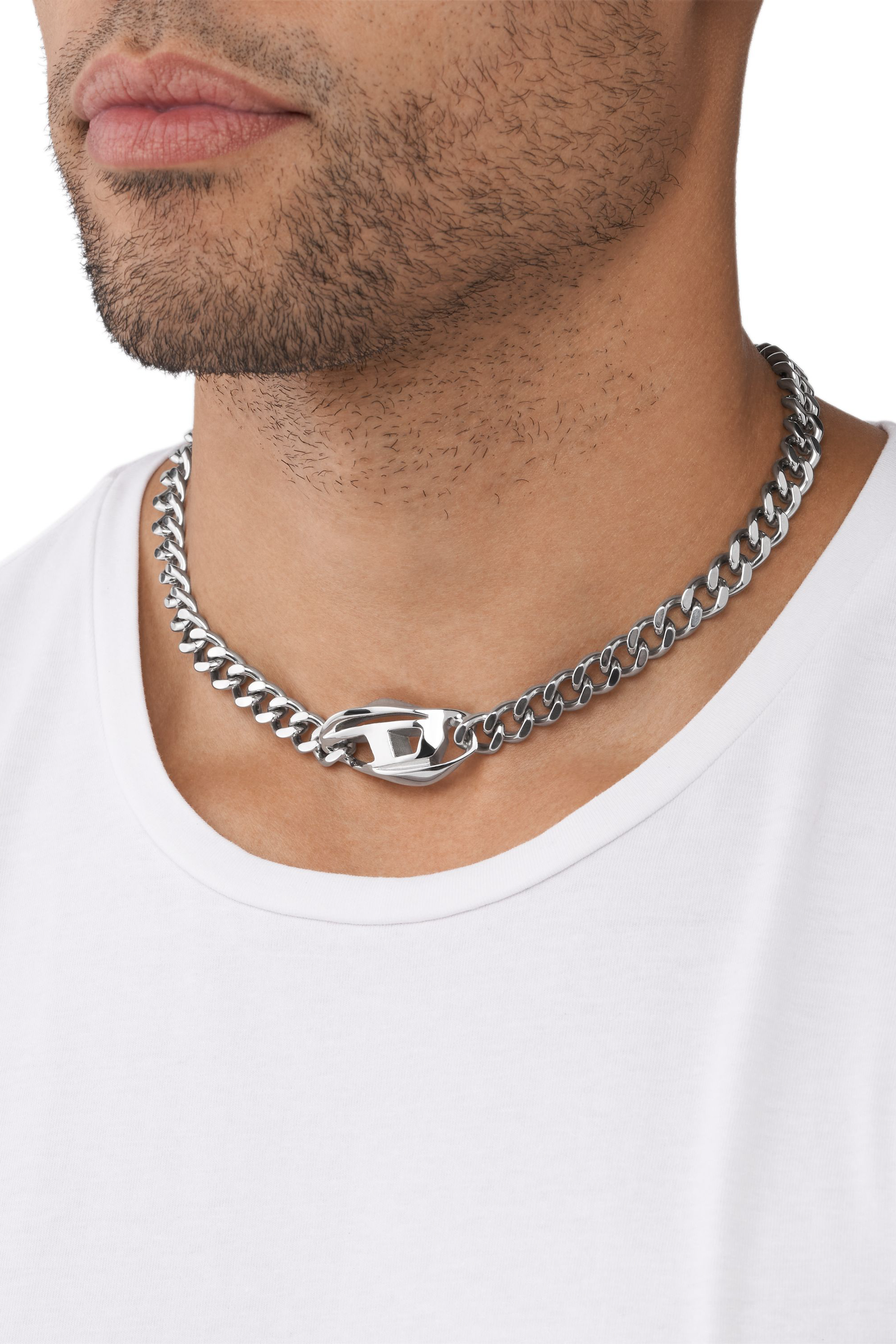 DX1509 ネックレス｜シルバー｜ウィメンズ｜DIESEL