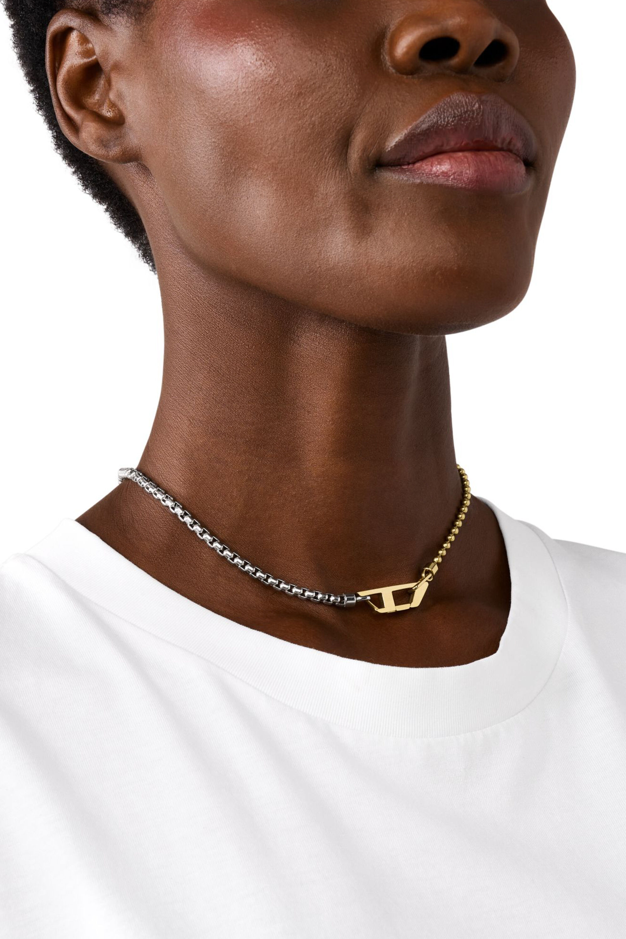 DX1570931 JEWEL ブレスレット｜シルバー｜ウィメンズ｜DIESEL