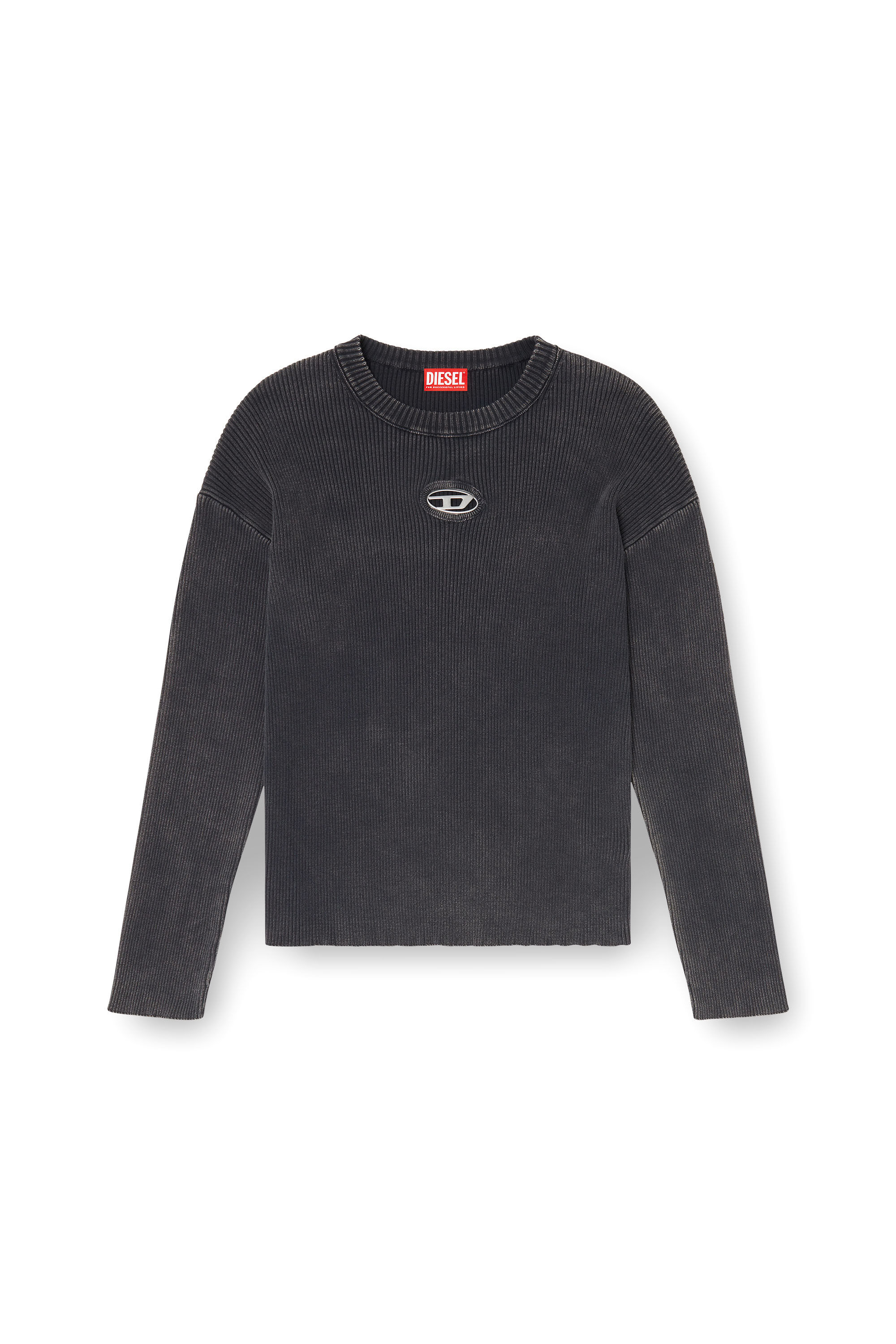 K-DARREN-D プルオーバーニット｜グレー｜メンズ｜DIESEL