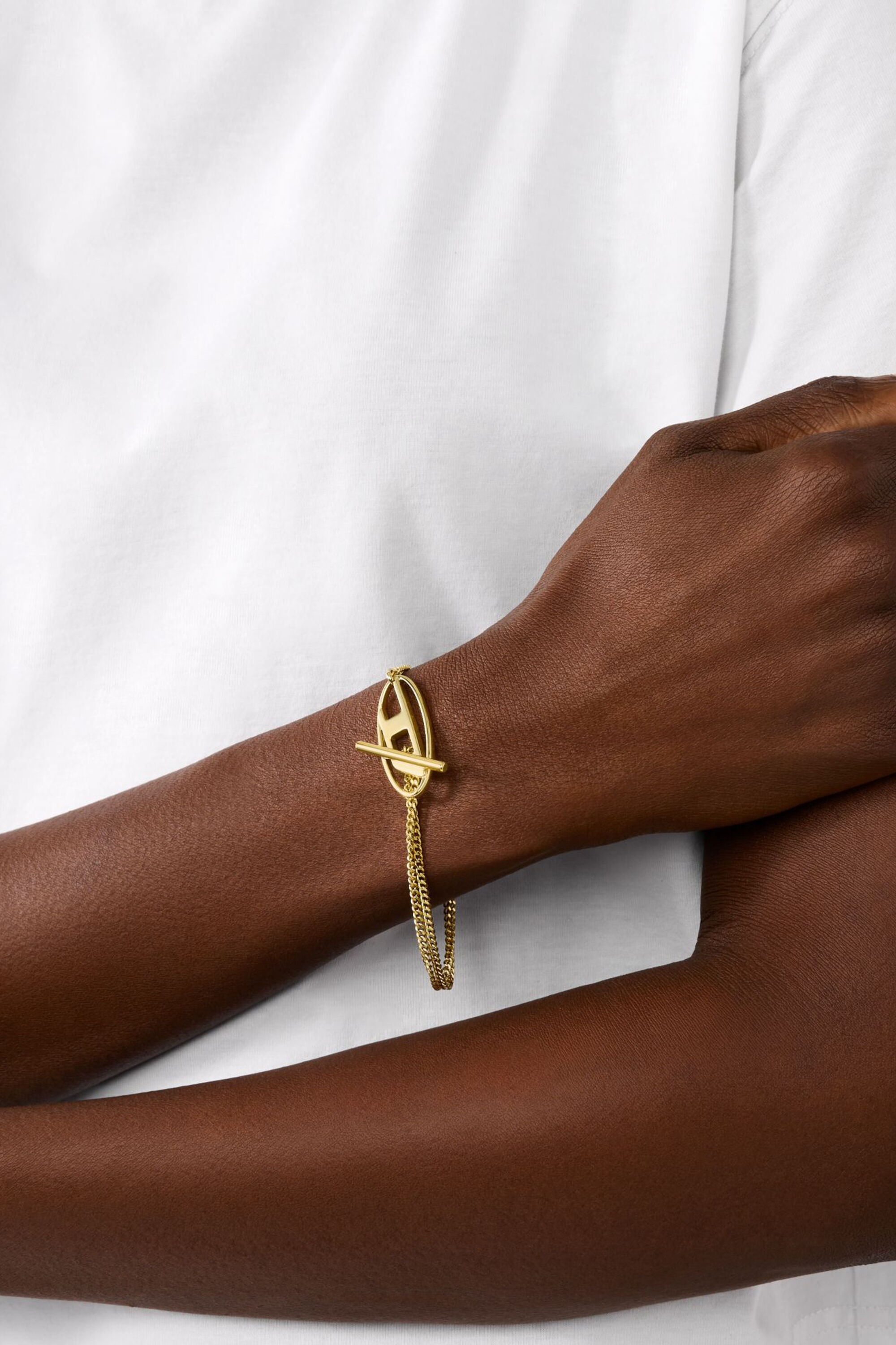 DX1571710 JEWEL ブレスレット｜ゴールド｜ウィメンズ｜DIESEL