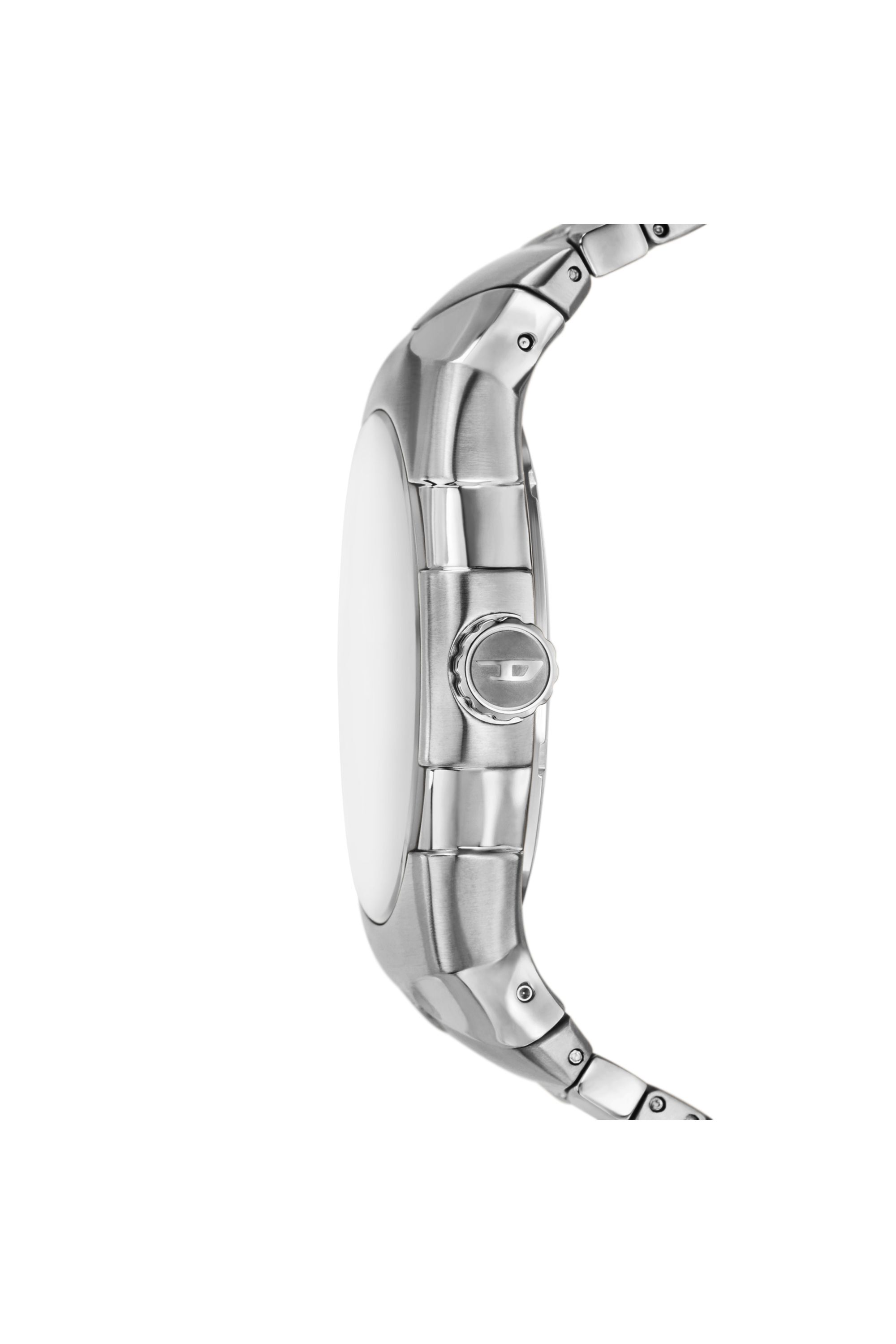 DZ2224 WATCH D-Sruptor Three-Hand Stainless Steel Watch｜シルバー