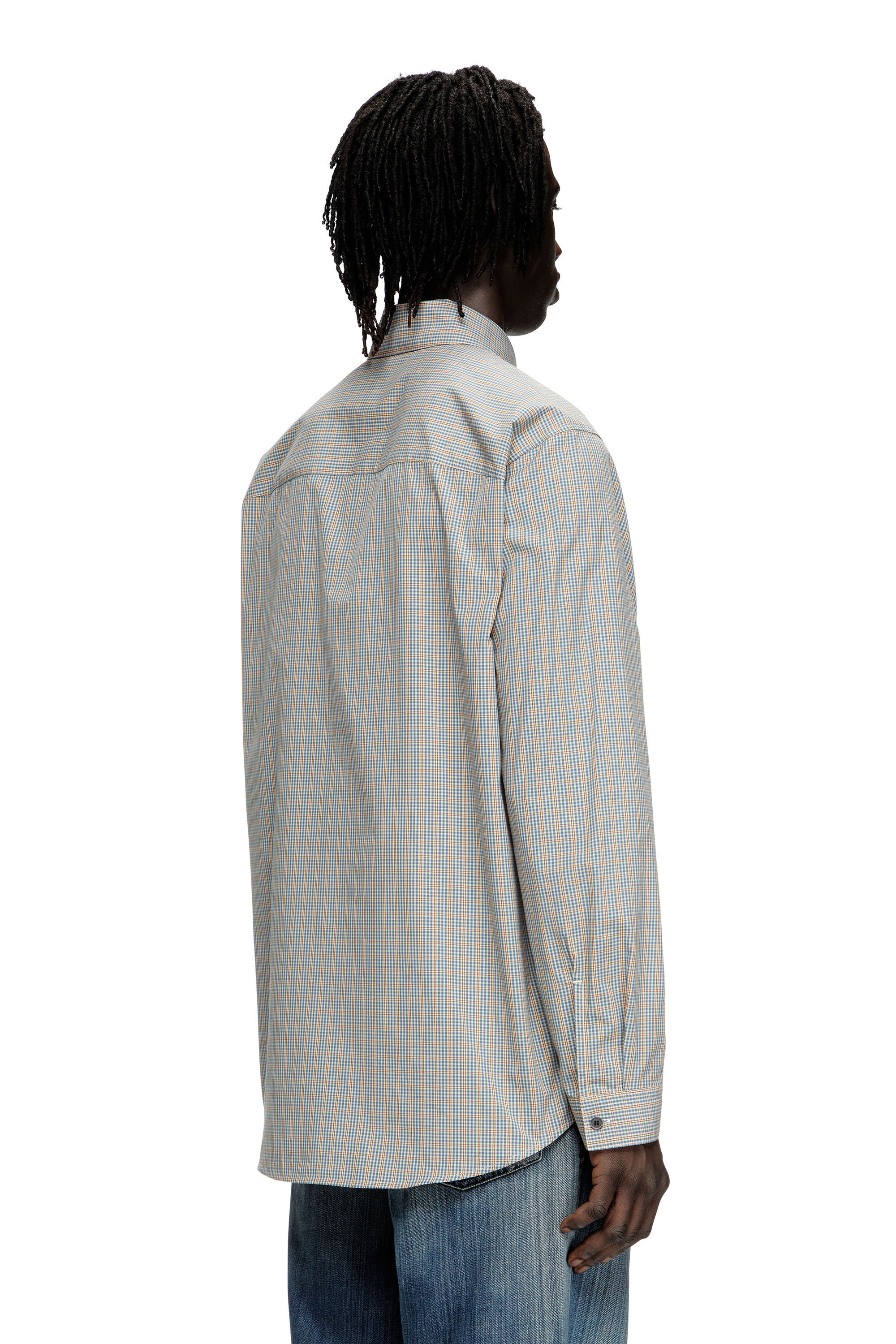 S-SIMPLY-DLBV 長袖シャツ｜マルチカラー｜メンズ｜DIESEL