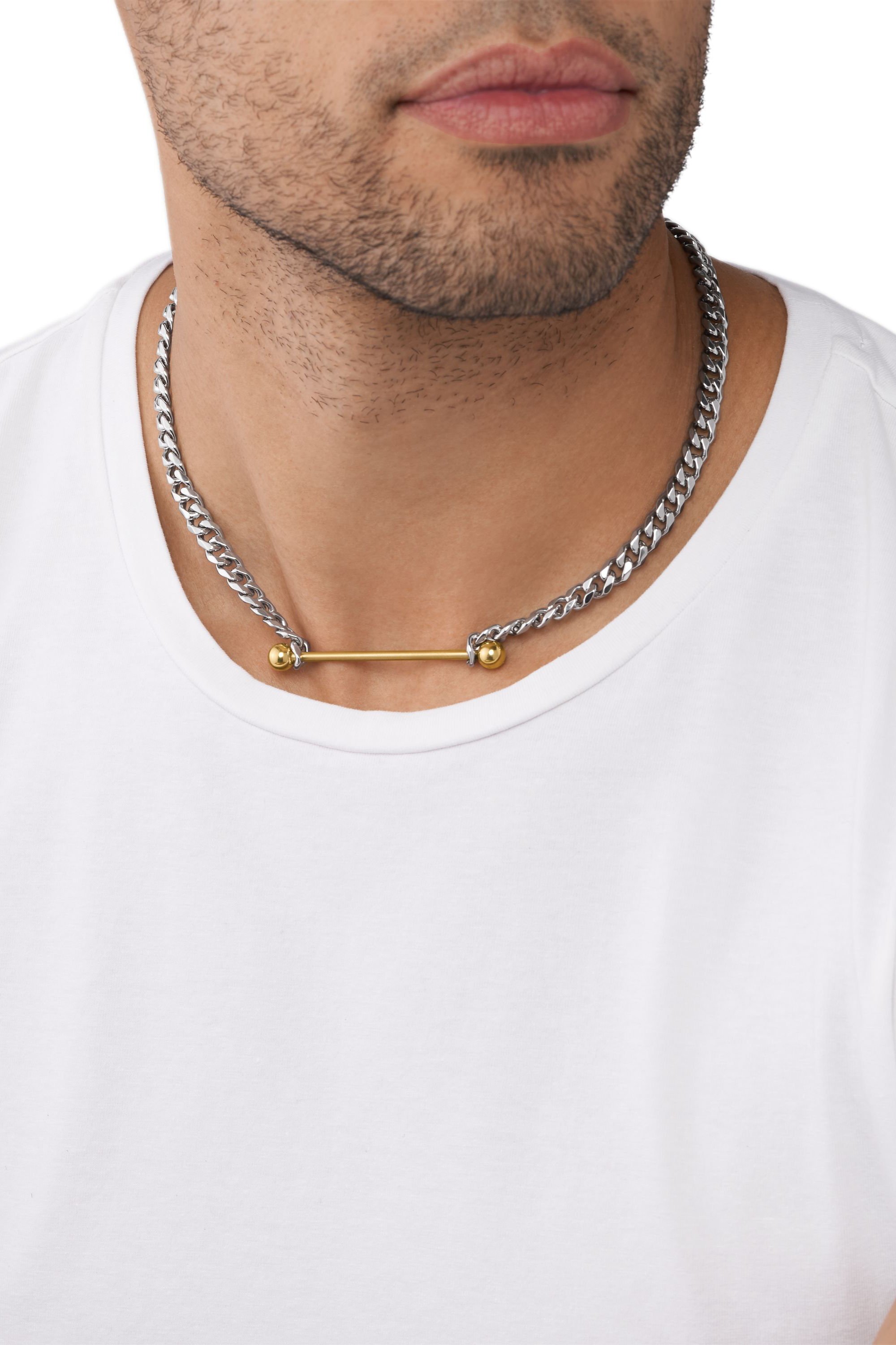 DX1409 ネックレス｜シルバー｜ウィメンズ｜DIESEL