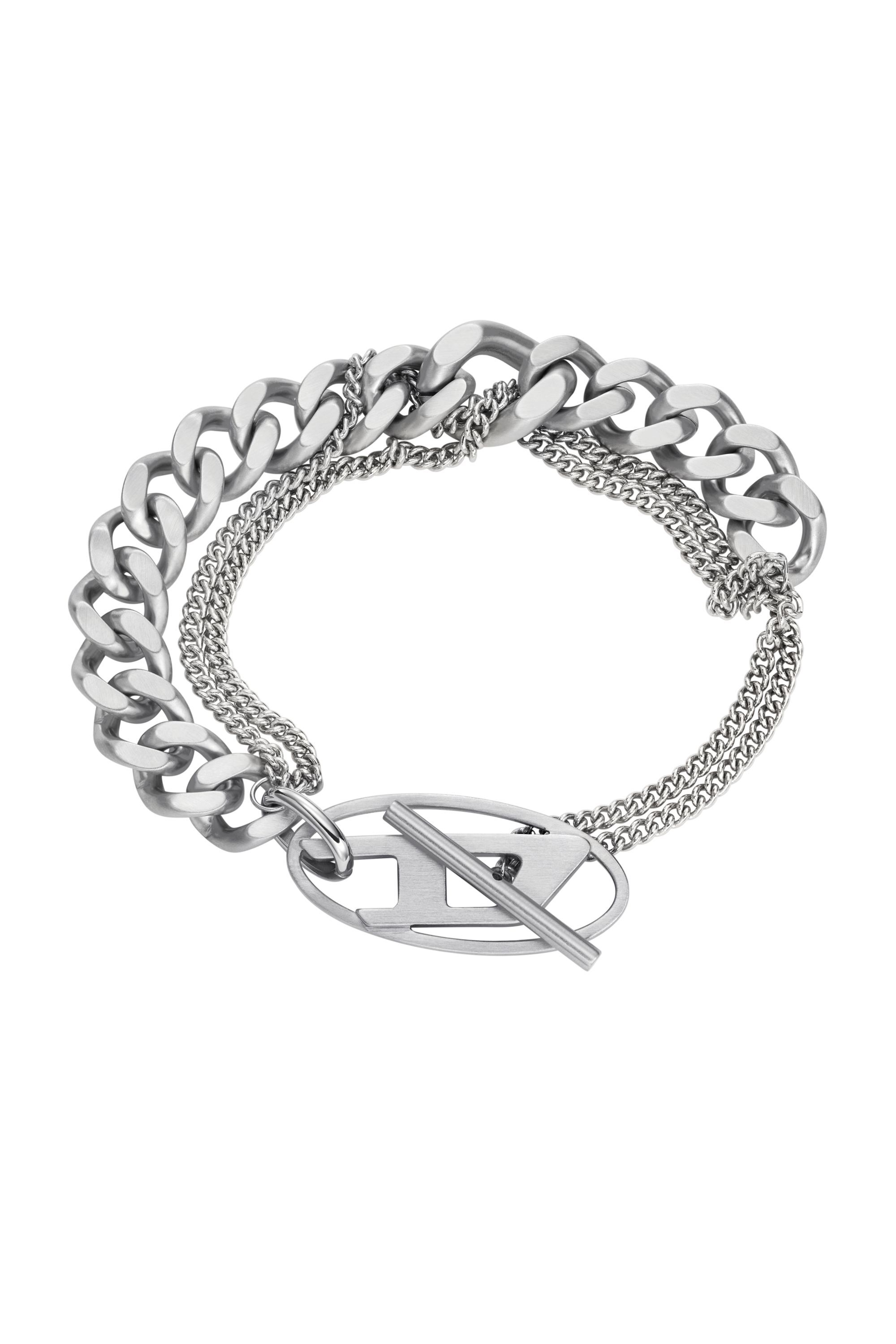 DX1550040 JEWEL ブレスレット｜シルバー｜ウィメンズ｜DIESEL