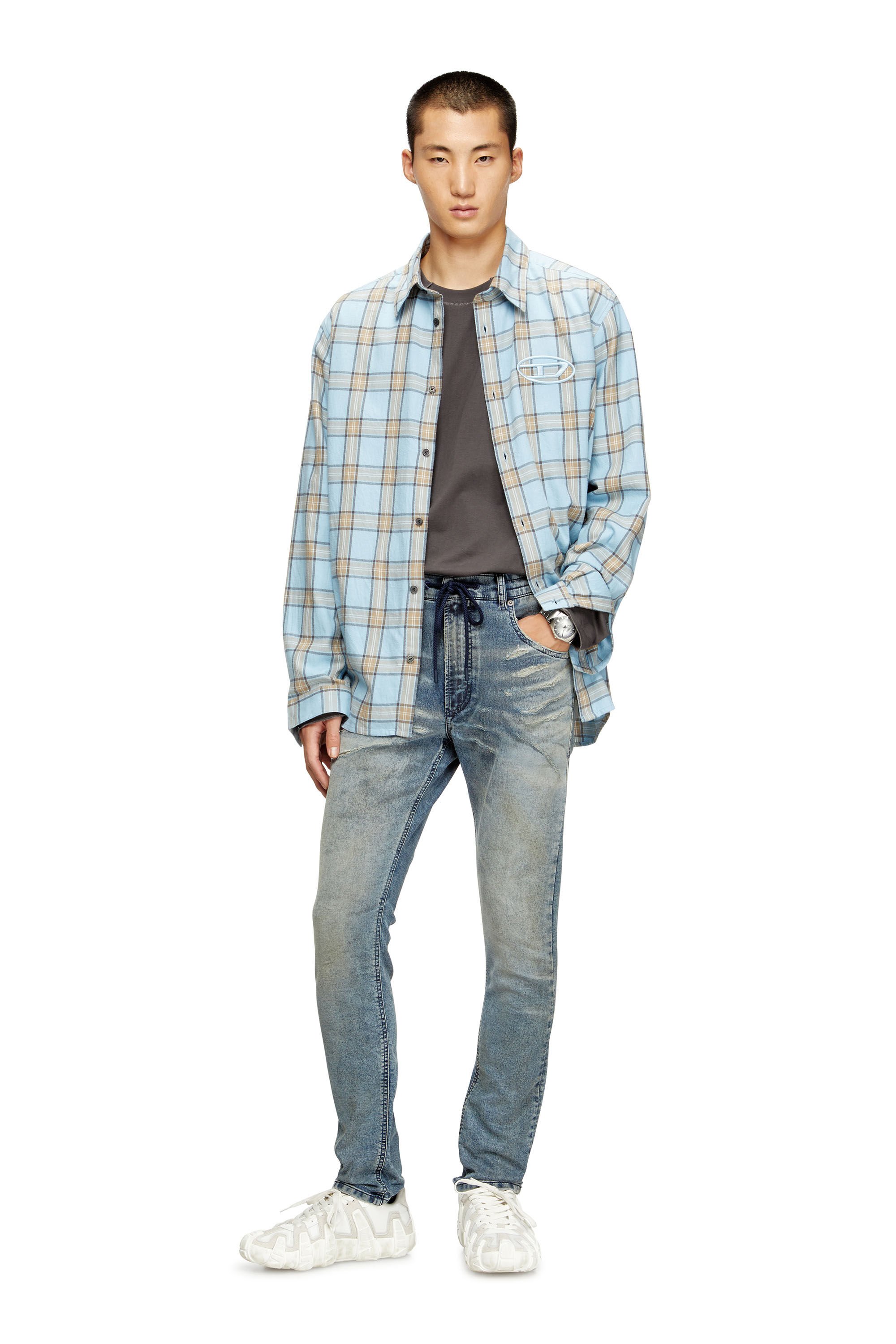 レギュラー 2032 D-Krooley Joggjeans® | ミディアムブルー | メンズ