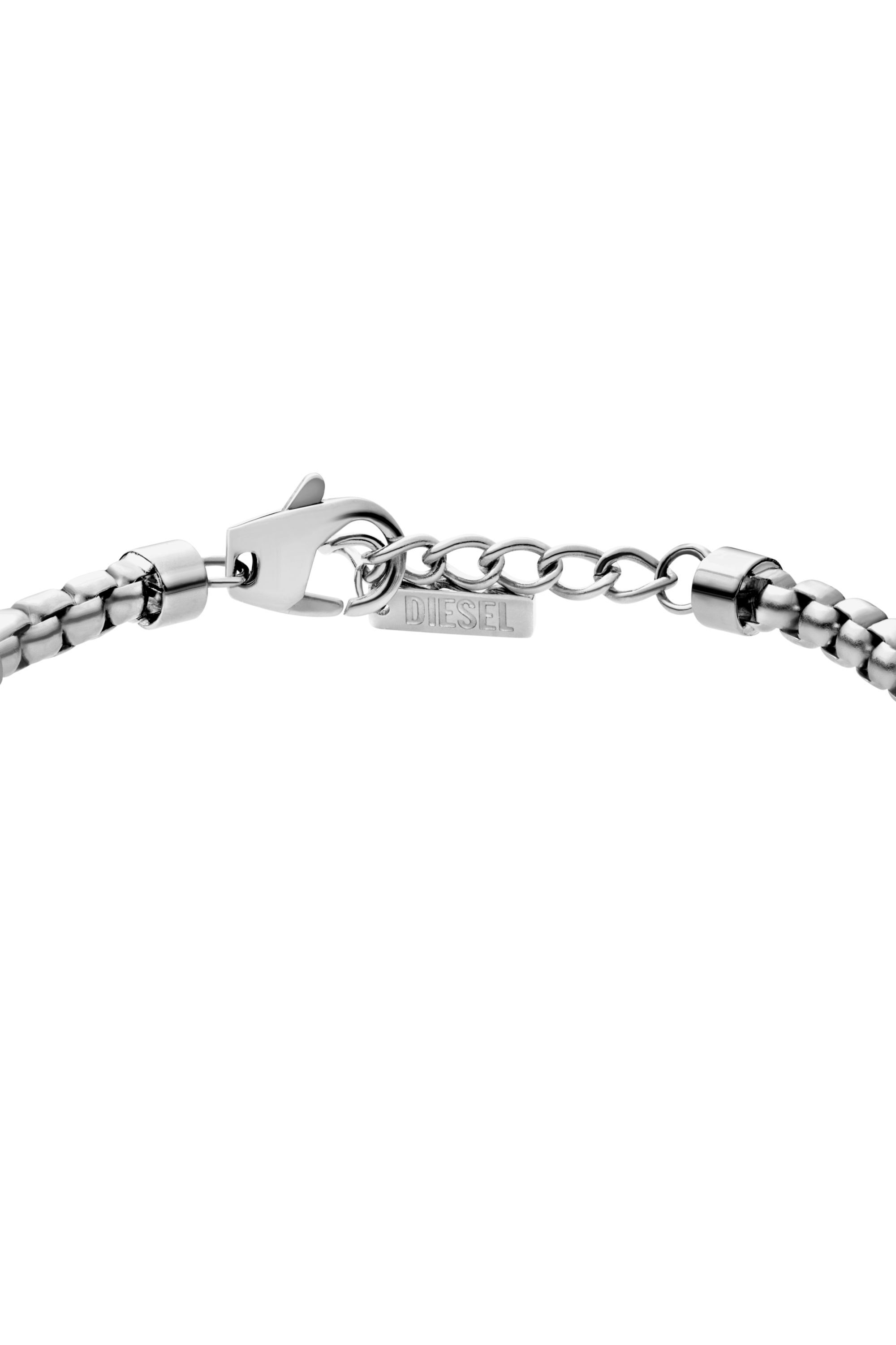DX1633040 JEWELLERY Stainless steel chain bracelet｜シルバー
