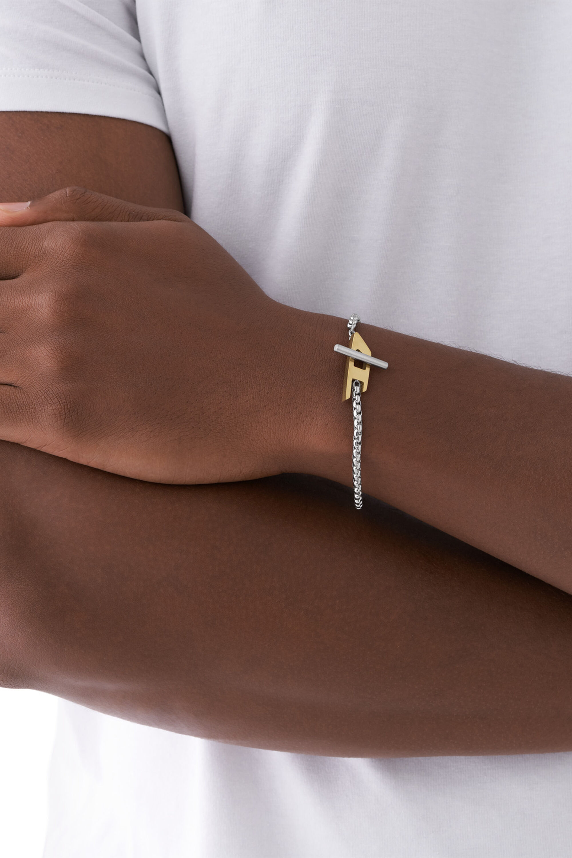 DX1377 ブレスレット｜シルバー｜ウィメンズ｜DIESEL