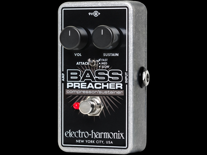 Electro-Harmonix／Bass Preacher】シンプルながら幅広く使えるベース