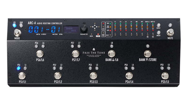 FREE THE TONE／ARC-4 AUDIO ROUTING CONTROLLER】人気スイッチャーの