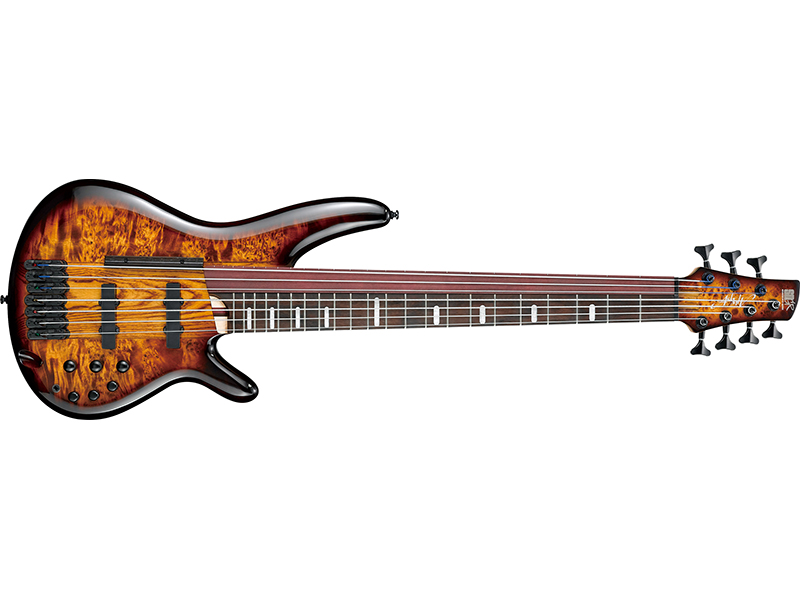 NAMM2017〉【Ibanez／SRAS7-DEB】フレッテッドとフレットレスが共存