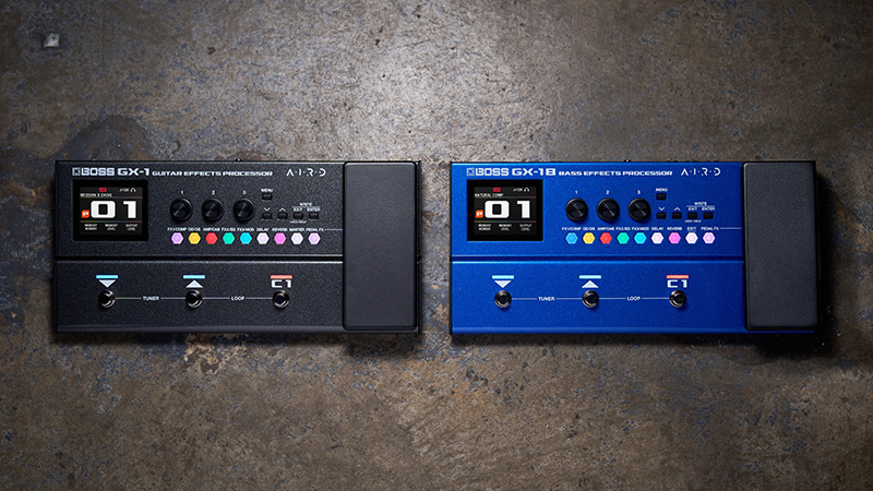 BOSS／GX-1、GX-1B】高品位なサウンドと機能性を備えた軽量コンパクト