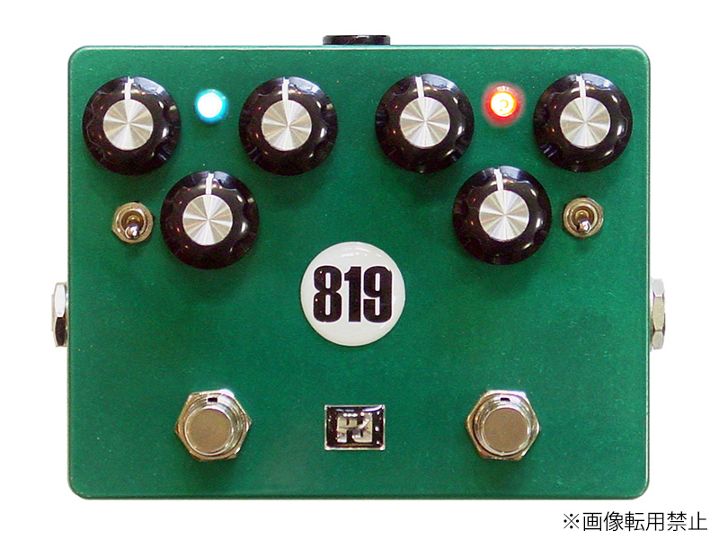 Pedal diggers／819 twin】ベストセラー・オーバードライブ「819」の