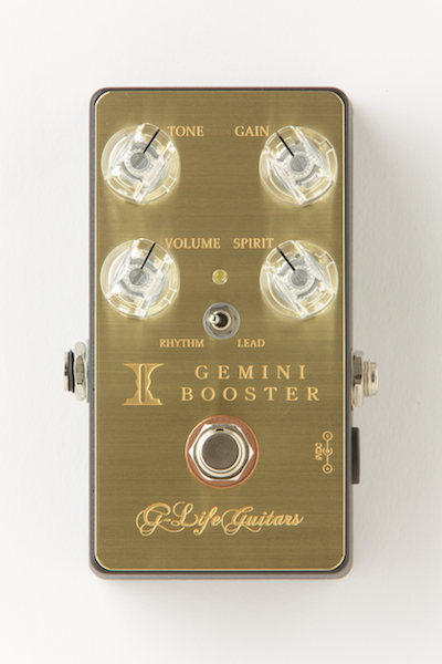 DAITAプロデュースの実践派ブースター！ G-Life Guitars GEMINI