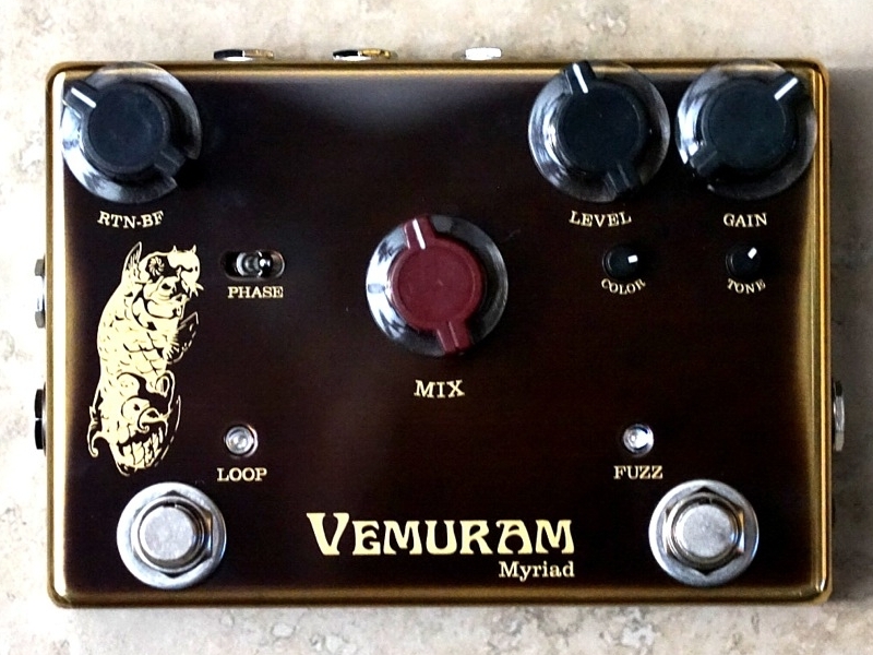 VEMURAM／Shanks ODS-1】新型シャンクスODやファズ+ループ・ペダル