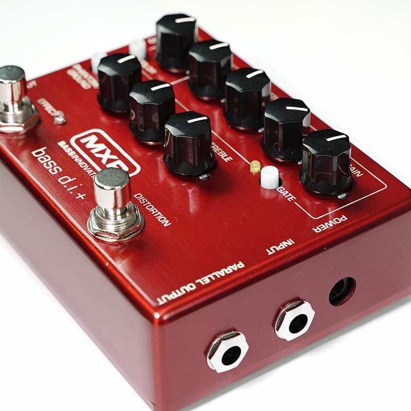MXR／IKEBE ORIGINAL M80 BASS D.I.+“Brushed Red”】定番ベース・プリ