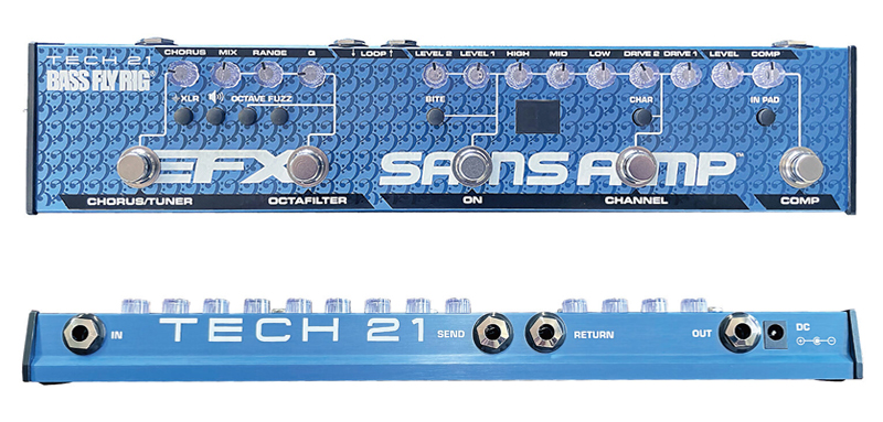 Tech 21／BASS FLY RIG V2】サンズアンプ内蔵のベース版マルチ