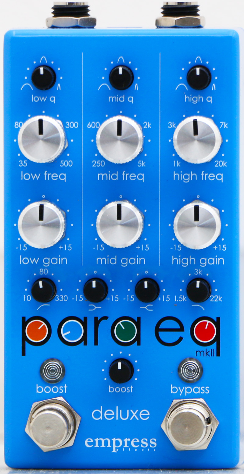 Empress Effects／ParaEQ MKII、ParaEQ MKII Deluxe】後継機種が2