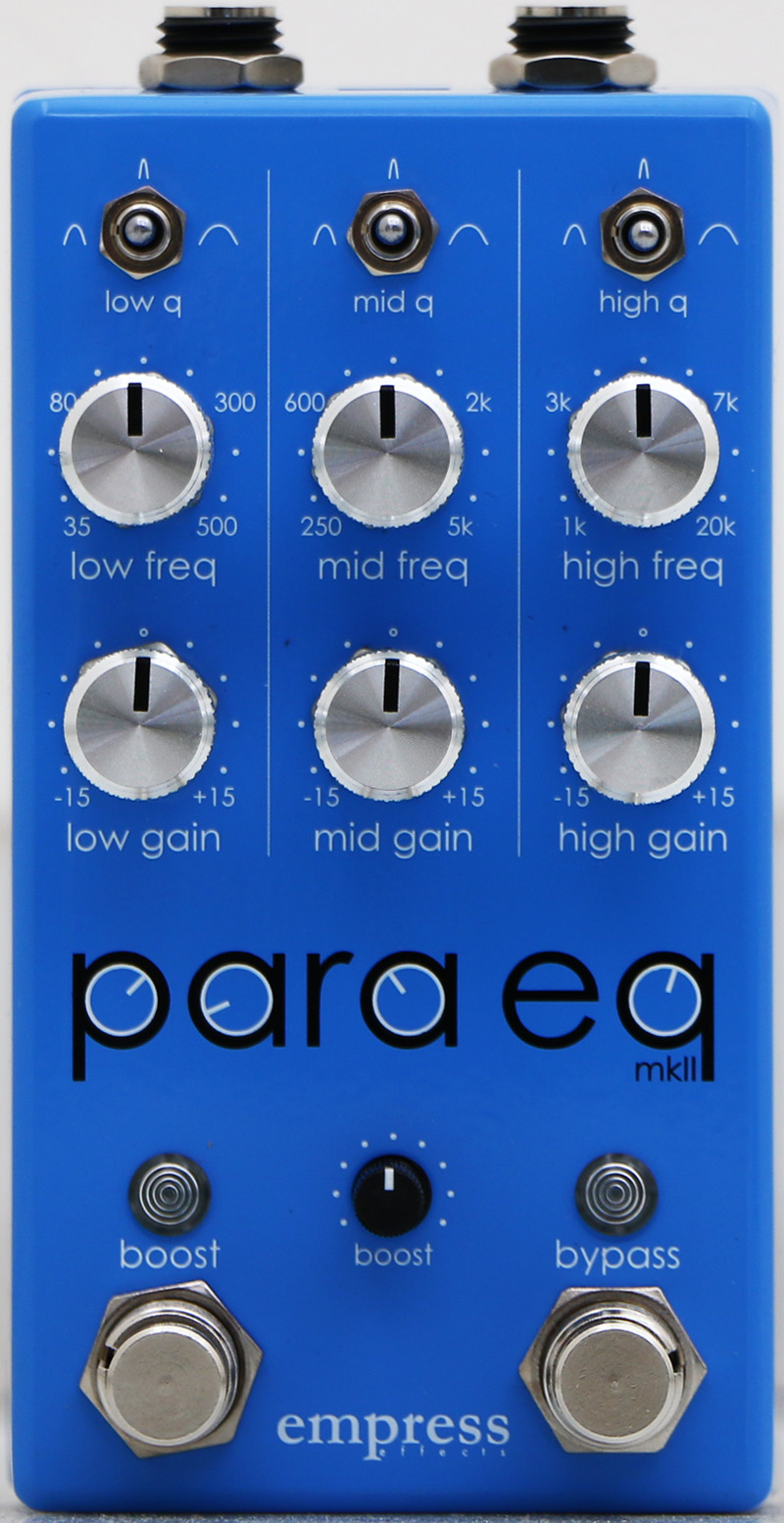 Empress Effects／ParaEQ MKII、ParaEQ MKII Deluxe】後継機種が2