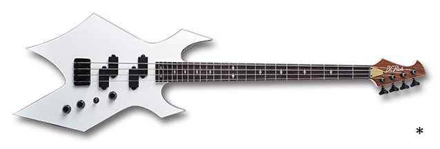 新製品動画速報！ B.C.Rich / 1983 Warlock Bass【楽器検索デジマート】