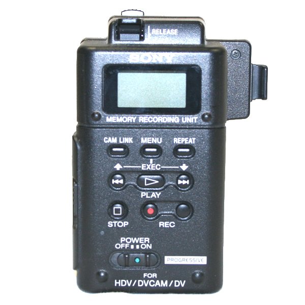 SONY sony memory recording unit hvr-mrc1k used - DigiBroadcast
