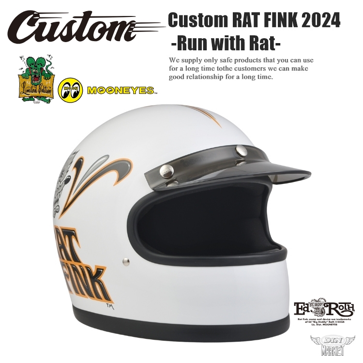 Custom RAT FINK 2024-Run with Rat- Custom DIN MARKET STORE
