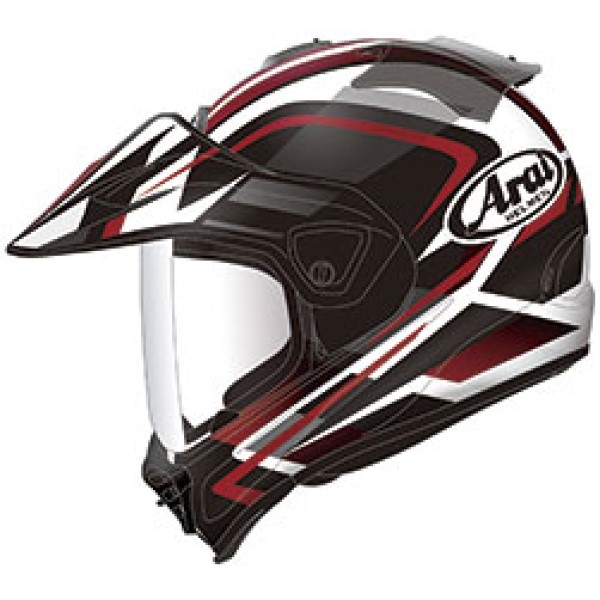 Arai TOUR-CROSS V DISCOVERY レッド| Dirtbikeplus (ダートバイクプラス)