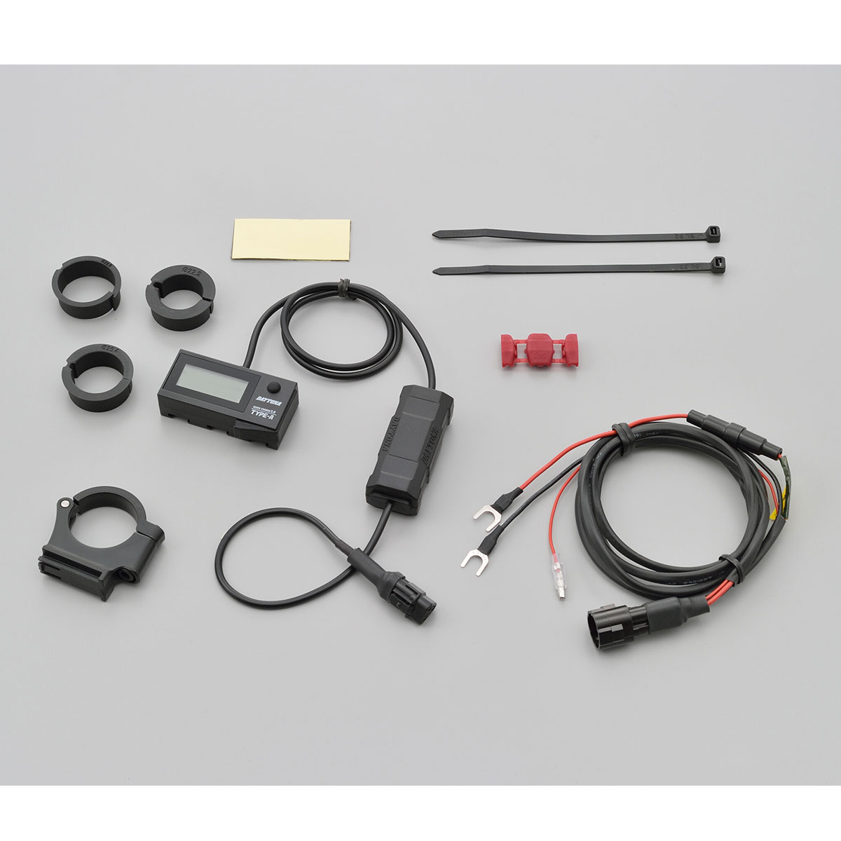 DAYTONA デジタル電圧計＆USB電源 Type-A 「e+CHARGER」| Dirtbikeplus