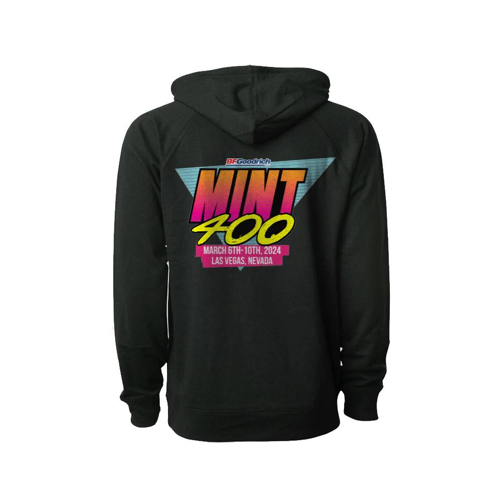 2024 Mint 400 Event Zip-Up Terry Cotton Hoodie – Dirt Co.