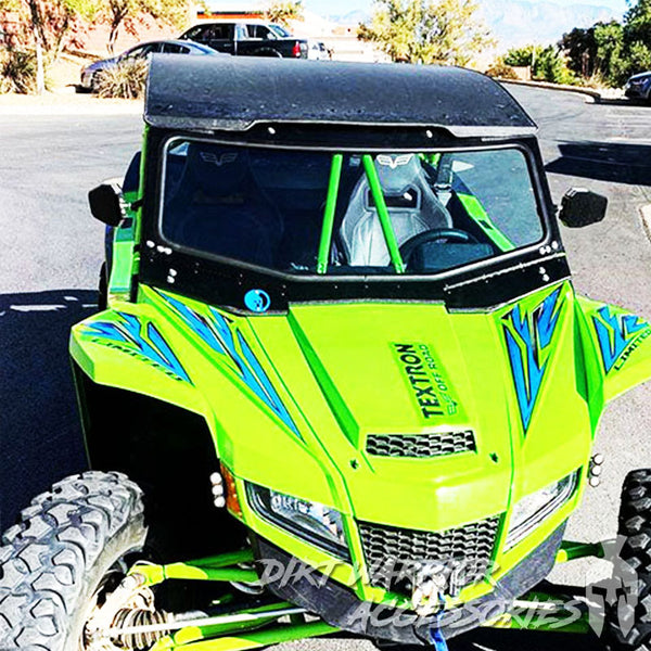 SXS Front Windshield - Textron Wildcat XX 2018-21 | Dirt Warrior
