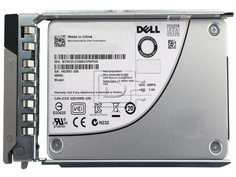 Dell 400-AXSK 3.84TB 2.5 inch SFF 6Gbps HS 512e Read Intensive