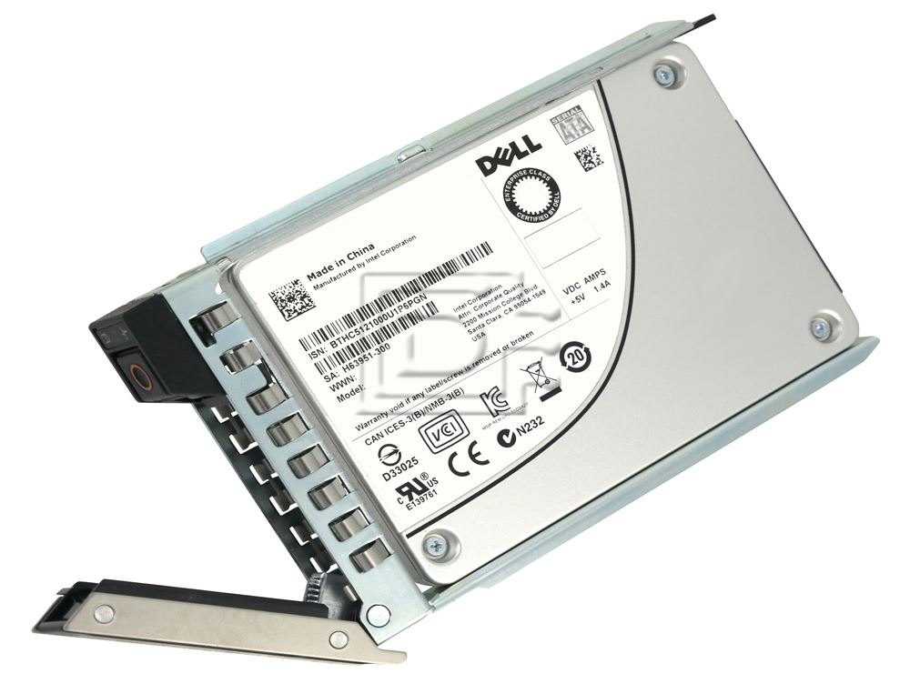 Dell 960GB SATA SSD 400-BDQU / VDP8X - Certified 95