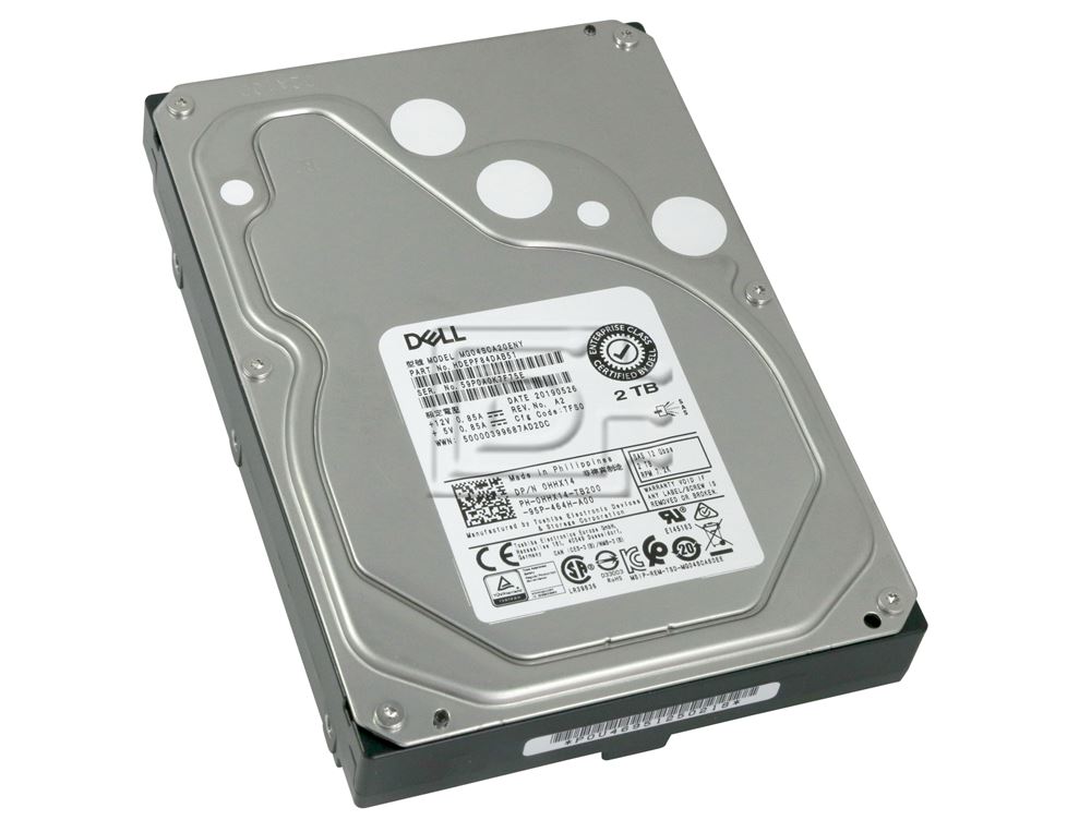 Dell HHX14 / Toshiba MG04SCA20ENY 2TB 7.2K 12Gbps SAS Hard Drive