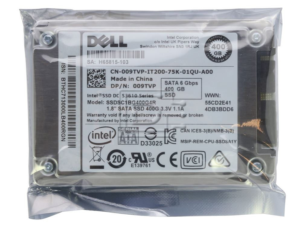 INTEL 400GB Enterprise Mixed Use / MU Solid State Drives SSD