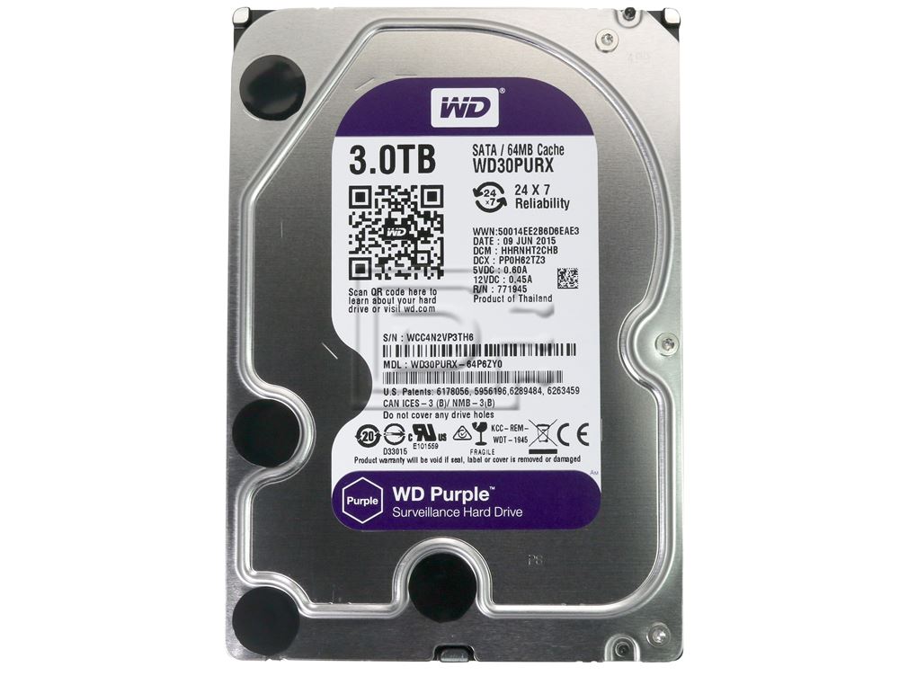 Western Digital Purple WD30PURX 3TB 3.5