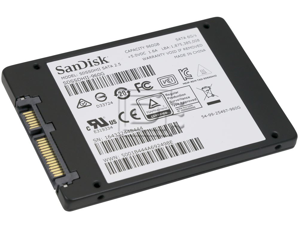 SanDisk SDSSDHII-960G 960GB 2.5