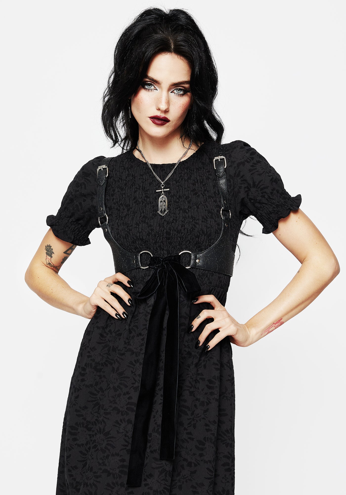 Disturbia | Celia Ribbon Wrap Harness | Harnesses