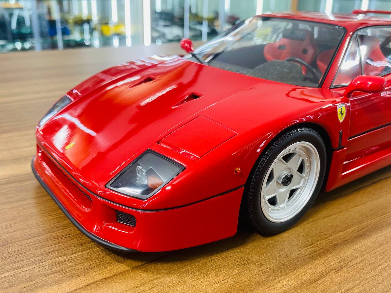 1/12 Metal Diecast - Ferrari F40 Red model car by Norev – dturman.com