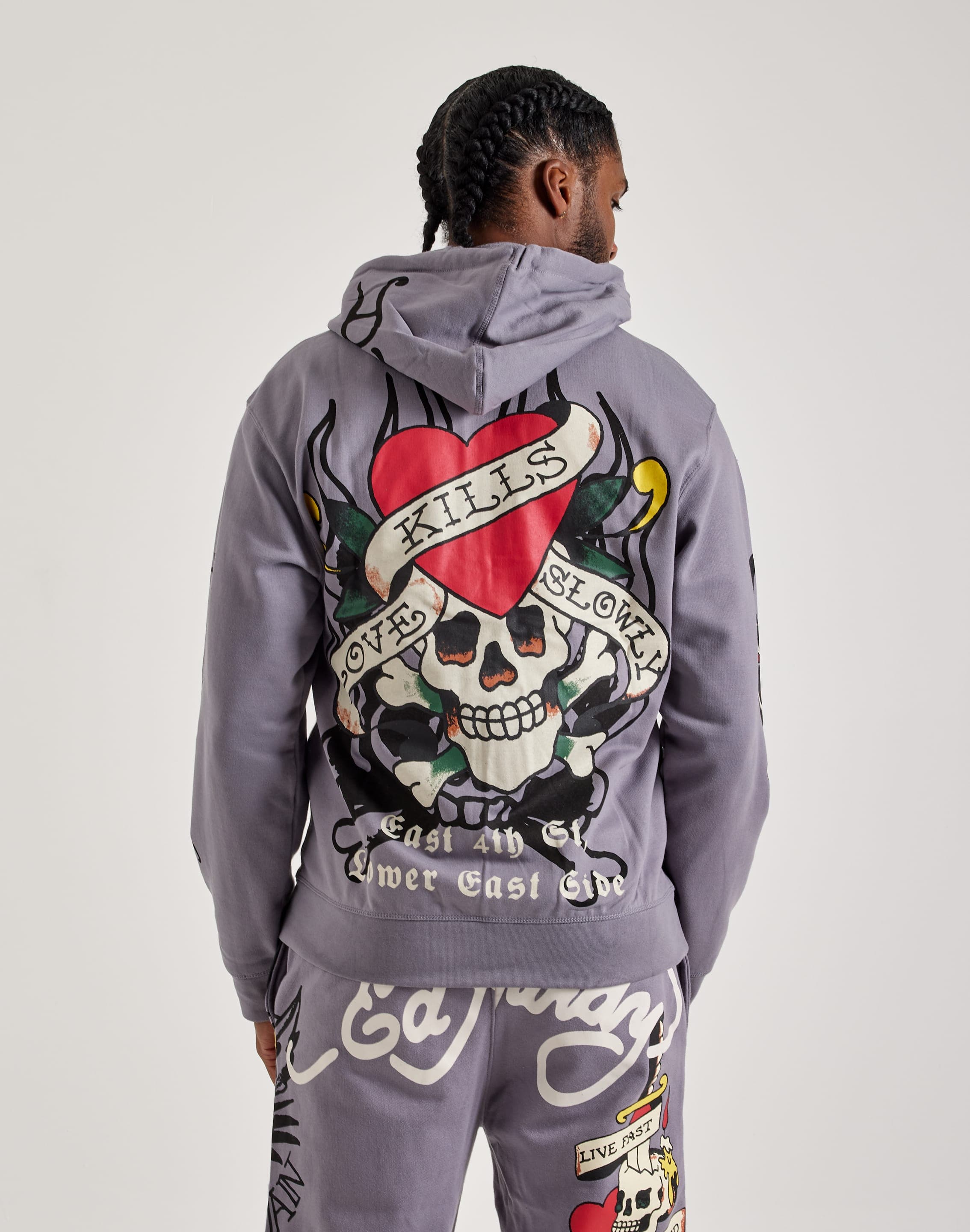 Ed Hardy Skull Full-Zip Hoodie – DTLR