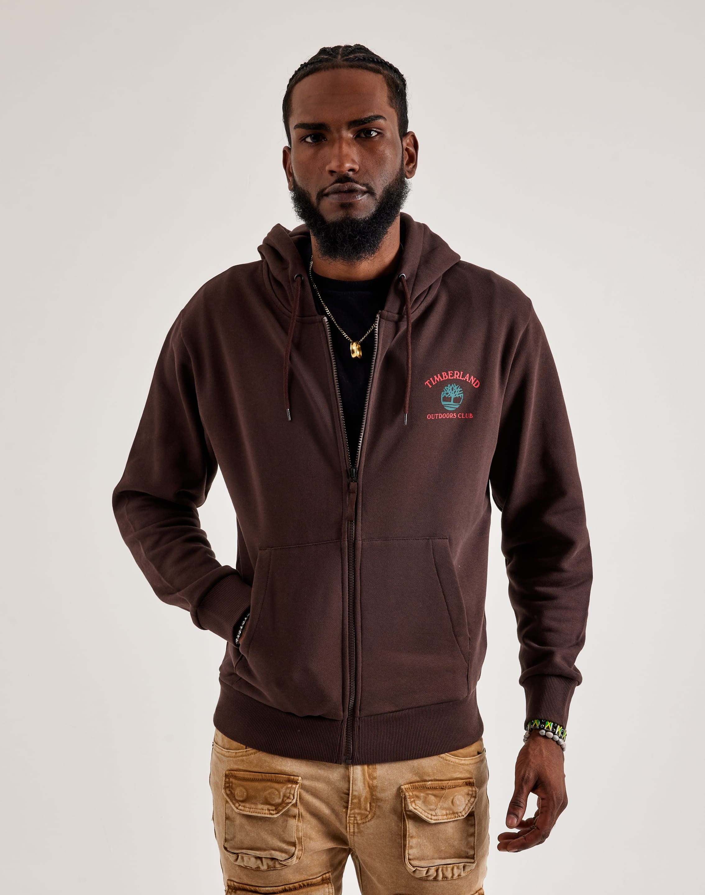 Timberland Outdoors Club Full-Zip Hoodie – DTLR