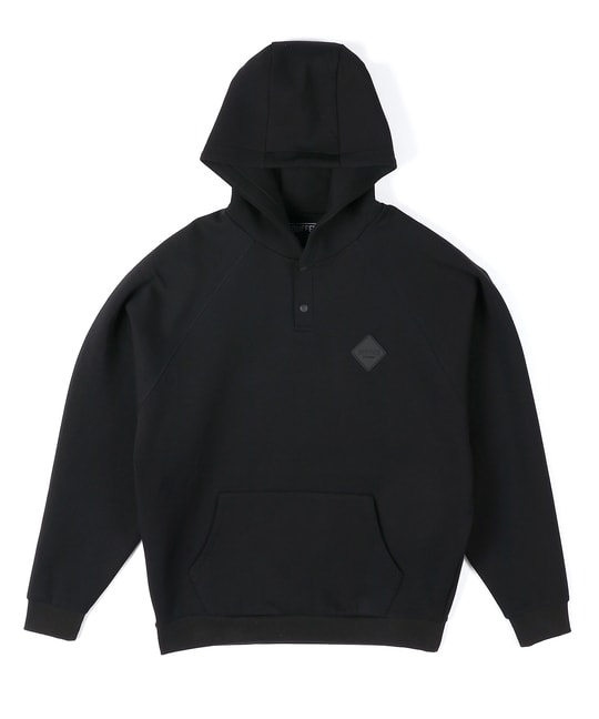 BLACK LABEL〕：セットアップ ダンボールニット ヘンリーネック