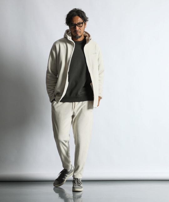 BLACK LABEL〕：POLARTEC スナップパーカー ｜The DUFFER of St.GEORGE