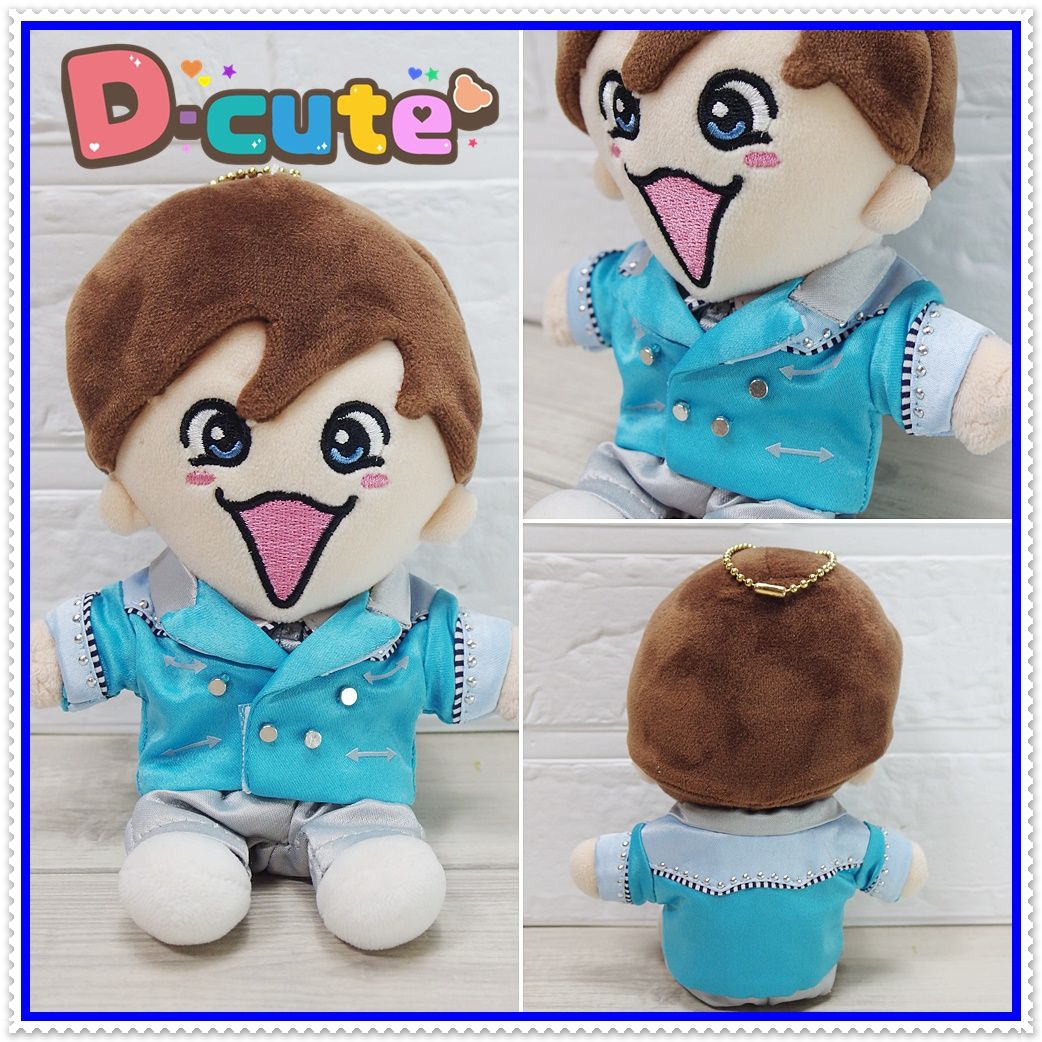 予約受付中】ちびぬい コスチューム 服 na506 アルファ衣装 青担当 - d