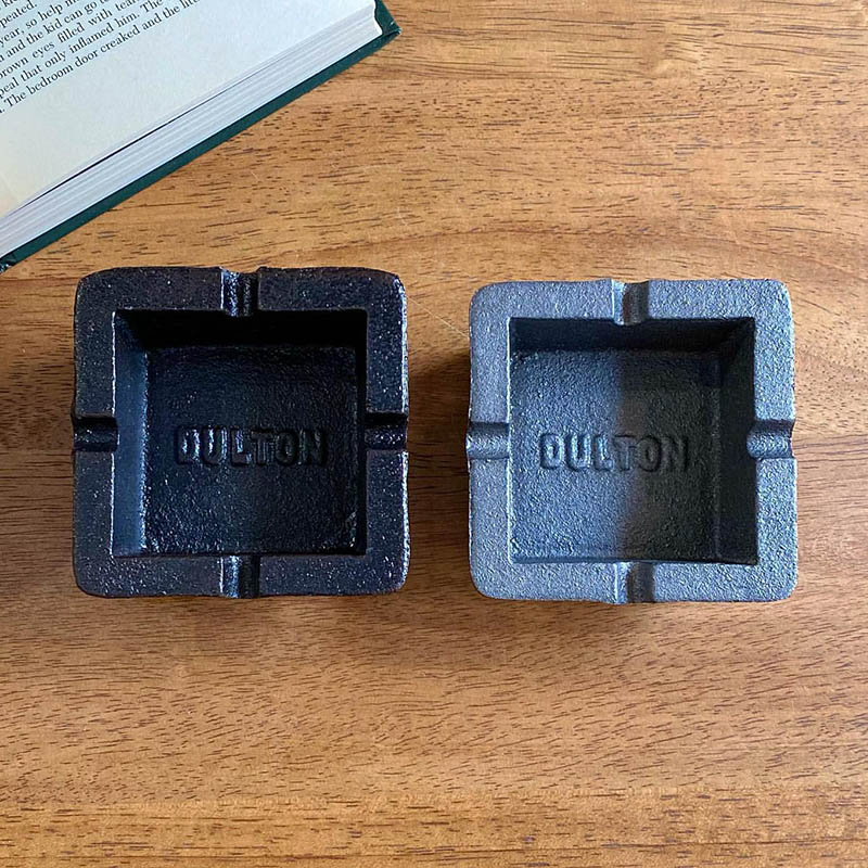 DULTON ONLINE SHOP | IRON ASHTRAY A.BLACK(ANTIQUE BLACK): ホーム用品