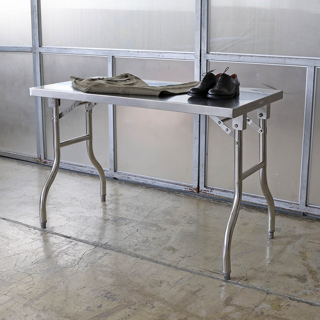 DULTON ONLINE SHOP | STAINLESS WORKING TABLE 1200×600(1200×600): 家具