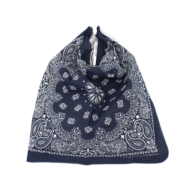 DULTON ONLINE SHOP | HAVAHANK PAISLEY BI COLOR BAG NAVY/WHITE(NAVY