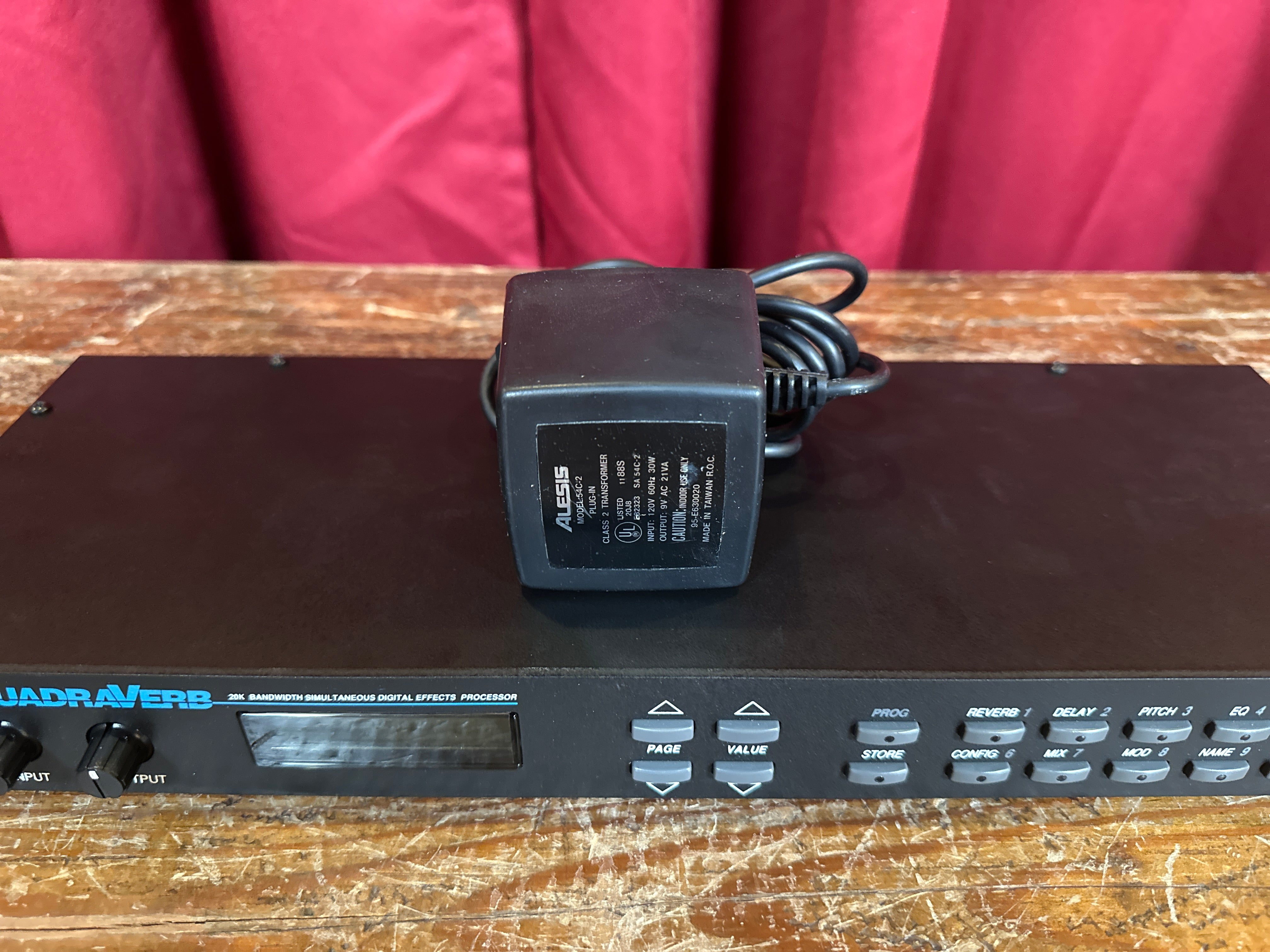 1989 Alesis Quadraverb 16-Bit Stereo Digital Effects Processor w