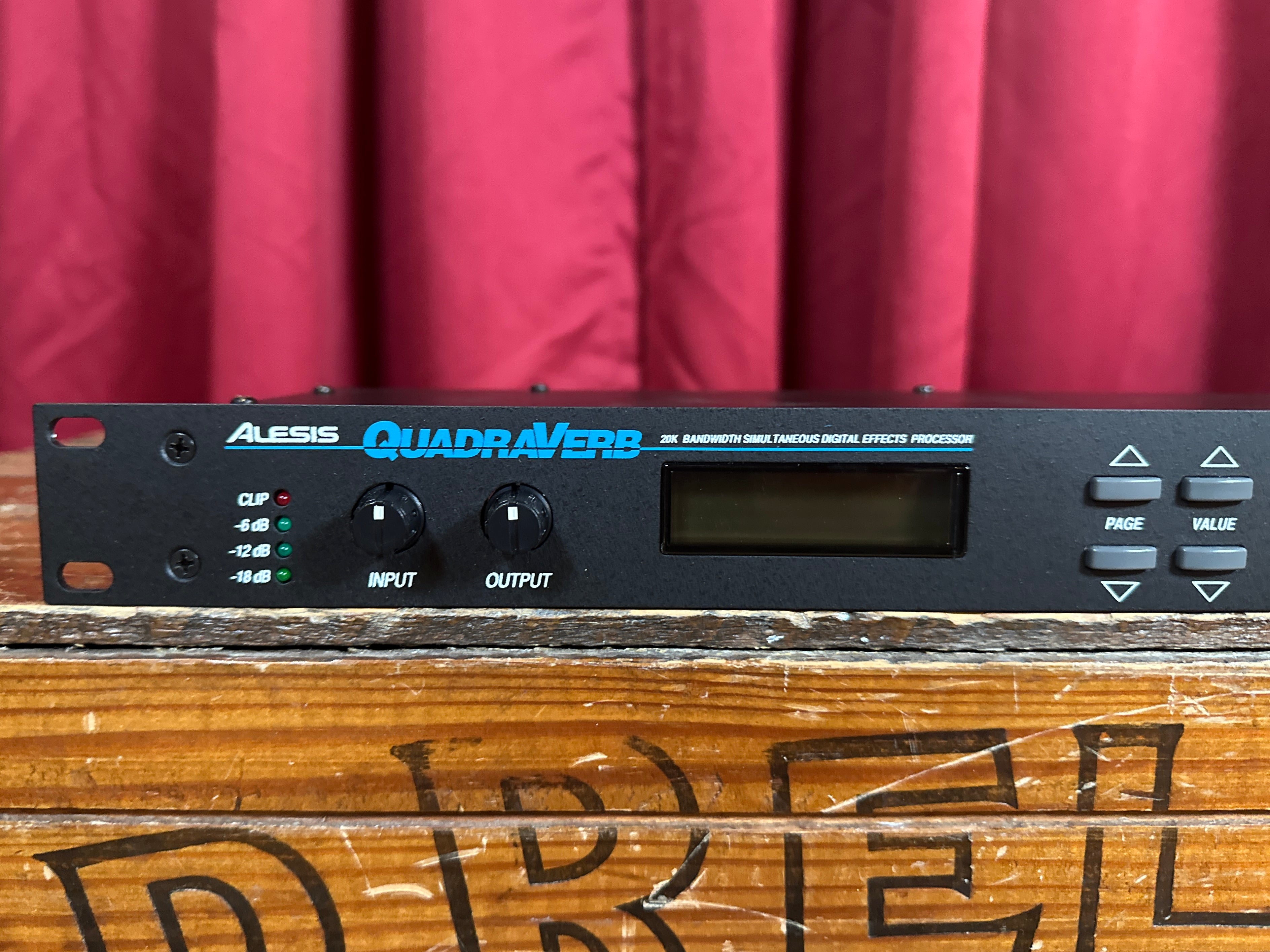 1989 Alesis Quadraverb 16-Bit Stereo Digital Effects Processor w
