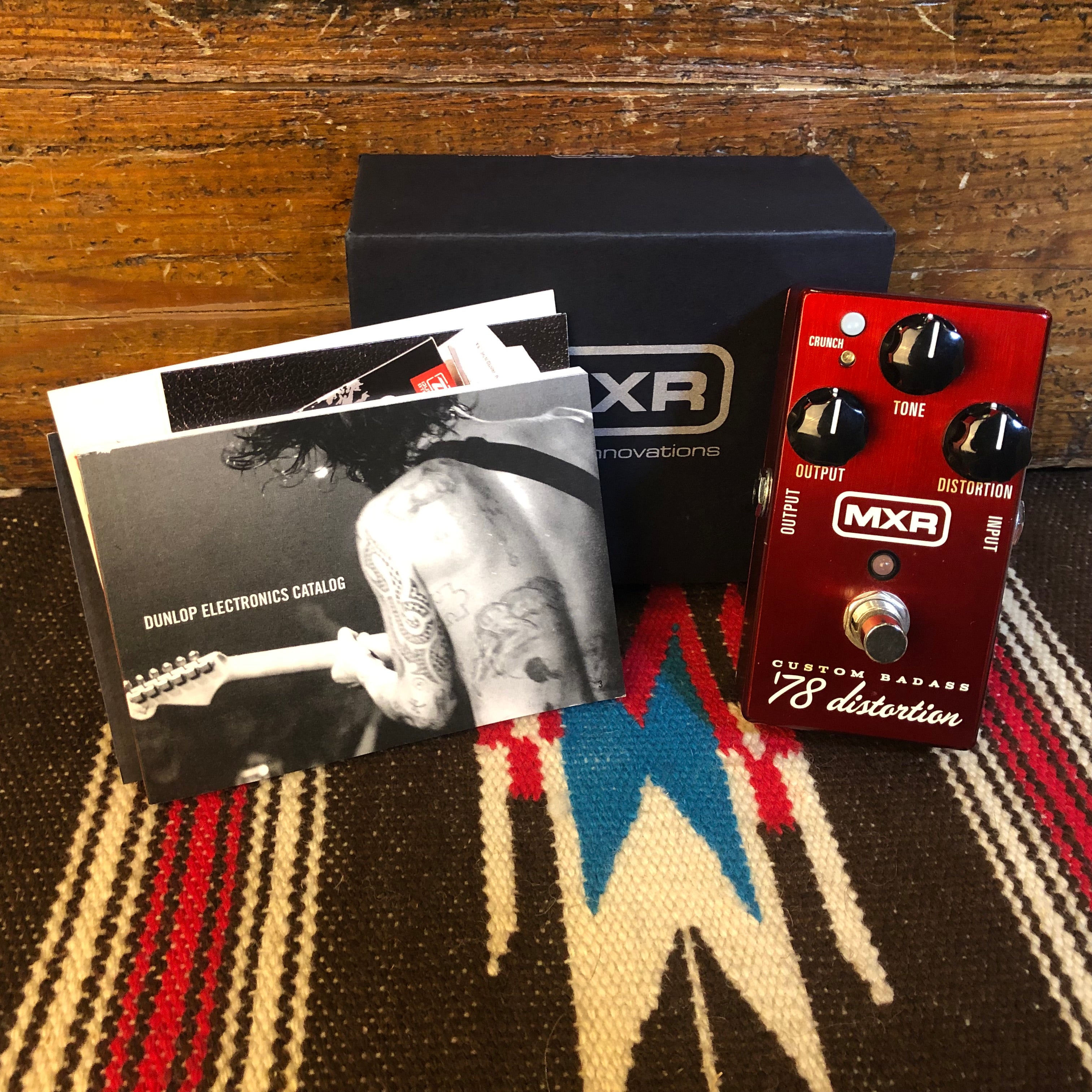 MXR Custom Badass '78 Distortion Pedal M78 w/ Box – Drugan's Drums