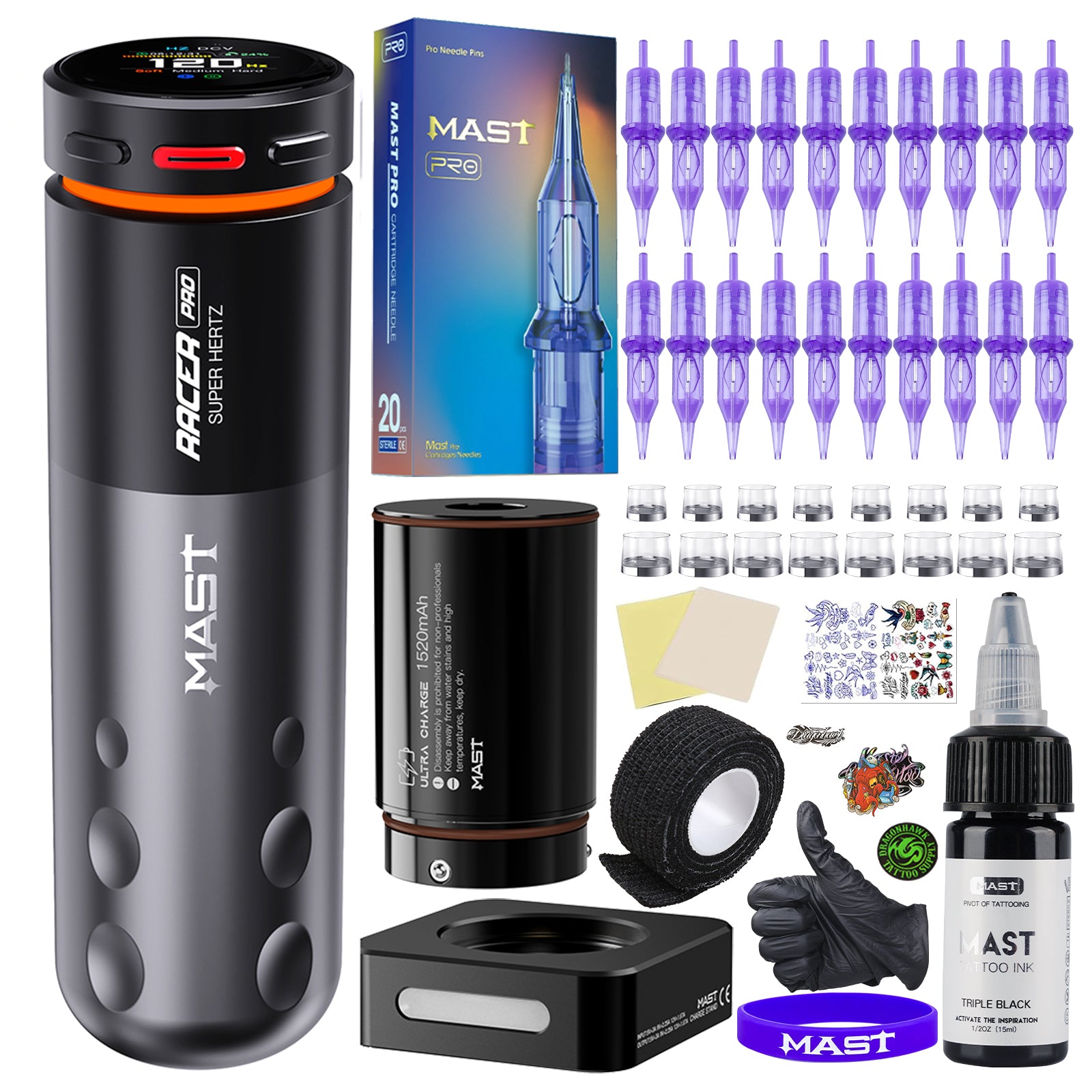 MAST Rider PRO ワイヤレスタトゥーマシン Mast Rider Pro Wireless