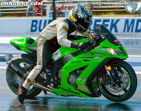 Brock's Performance Team Report: Rickey Gadson ZX-14 Real Street